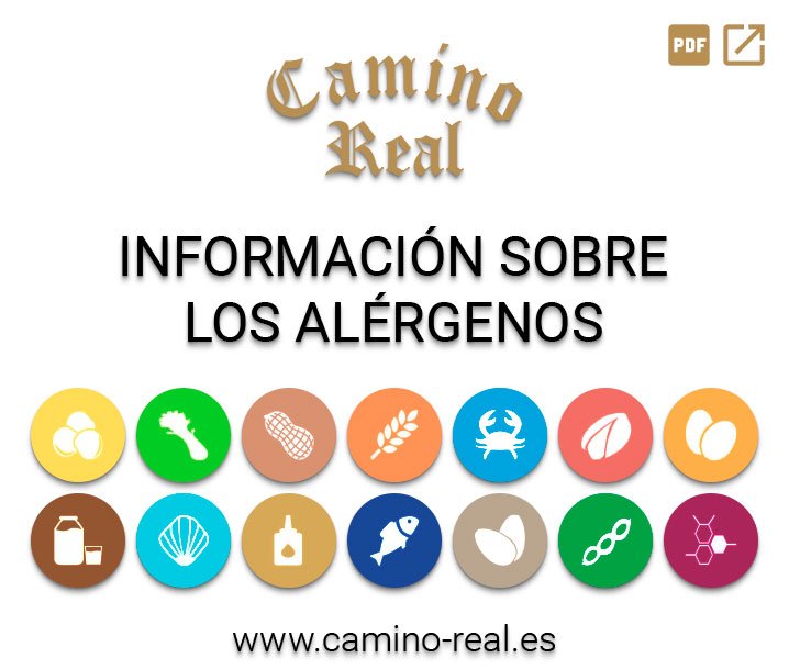 Información sobre los alérgenos - Camino Real